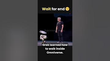 NVIDIA CEO Jensen Huang Shows Grek — The Cute Humanoid Robot 🤖 #AI #Robotics #NVIDIA #JensenHuang