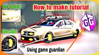 how to make chrome headlights and calipers in car parking multiplayer with game guardian.  ✅💯 screenshot 5