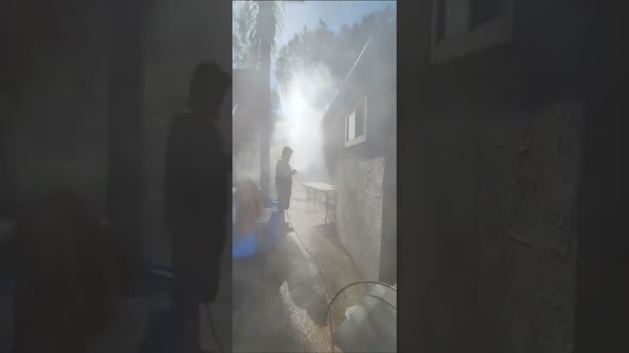 Solar Powered Misting & Fog Machine System Backyard, Garden, Pool, Pond, and Off-the-Grid - DIY Kit