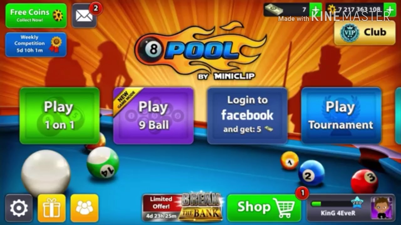 9 ball pool៚តិចនិចបុកអោយចូលកូន9 - YouTube