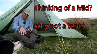 MLD DuoMid mid tarp tent Pitching guide and review following Tarptent Scarp usage. Which is better?
