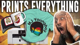 How To Print Sublimation T-shirts👕. 🔥🔥This Machine Prints Everything🔥🔥