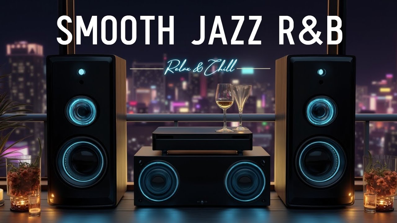 Smooth Jazz Soulful R&B ~ Атмосфера Роскошного Ночного Лаунжа 🌃