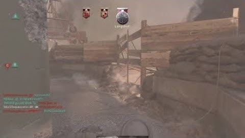 COD WWII - HC DOM - Cross Map Throwing Knives on Flak Tower