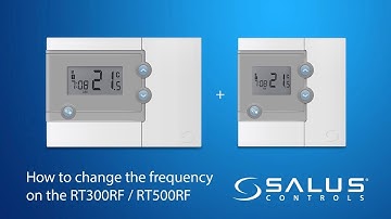 How to change the frequency on your RT300RF/RT500RF