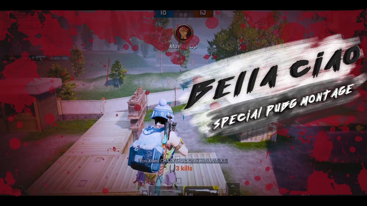 First PUBG Montage on Bella Ciao | Special Edits | Best Montage ever #moneyheist #pubgmontage #first
