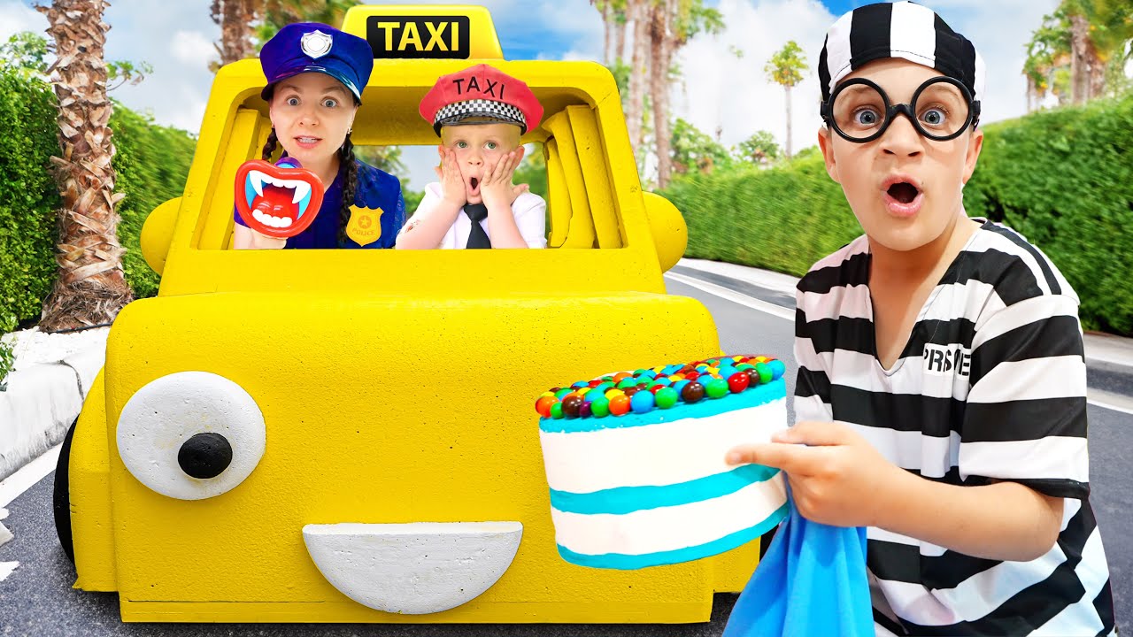 Oliver lái taxi và giúp cảnh sát