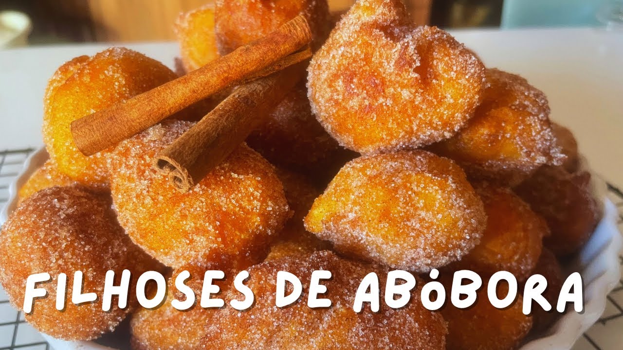 FILHOSES / SONHOS DE ABÓBORA  RECEITA DE NATAL🎄 | como fazer 