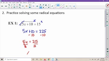 Section 2-1 (Power and Radical Functions)