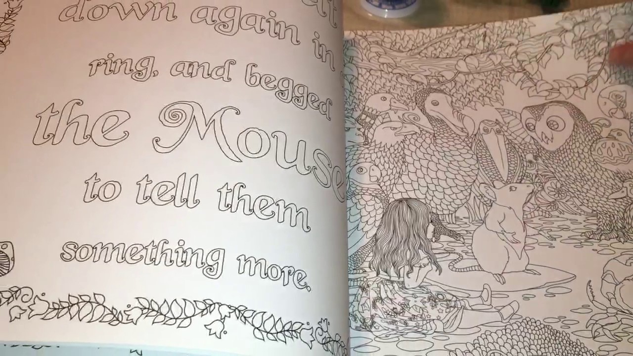 Alice In Wonderland Coloring Book Barnes And Noble Oct.15th,2016