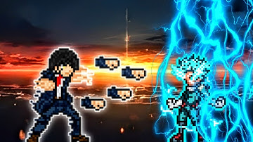 Mash V2 (New) VS Deku Full Cowl 100% in Jump Force Mugen