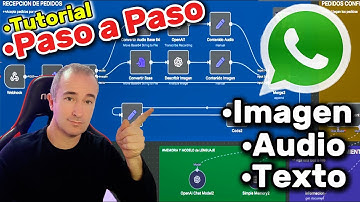 Agente iA para Whatsapp para Pedidos por Audio Imagenes y Texto | Tutorial N8N paso a paso