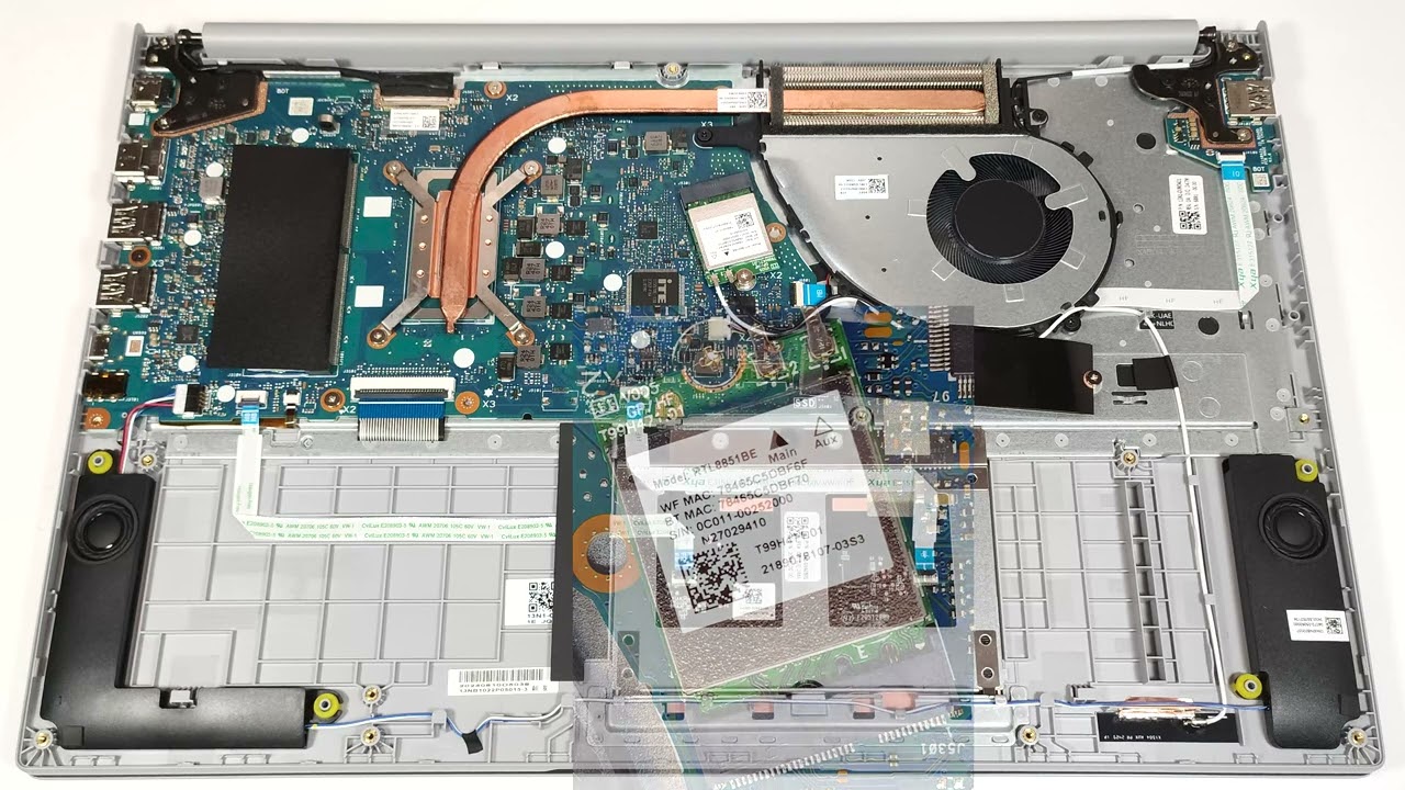 🛠️ How to open ASUS Vivobook 15 F1504 (X1504) - disassembly and