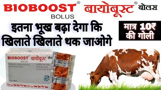 Bioboost Bolus जानवरो के भूख बढ़ाने, पाचन शक्ति बढ़ाने की दवा Review|composition|Usage&benefit|price