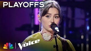 Anya True Channels Her Inner PERFORMER Covering &quot;All Too Well (Taylor&#39;s Version)&quot; | Voice Playoffs
