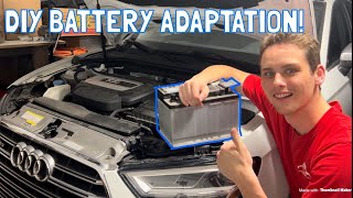 How to Save Hundreds on a New Battery and Adaptation on Your Audi