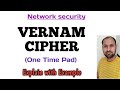 Vernam Cipher (One-Time Pad) | आसान हिंदी में एन्क्रिप्शन और डिक्रिप्शन प्रक्रिया 🔐