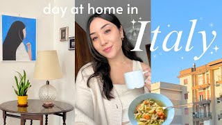 life in Italy vlog☕ |  *aesthetic* and realistic day at home!✨