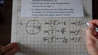 Precalculus Review 5 2