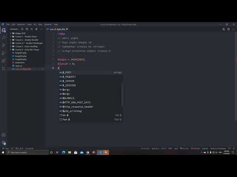 Program Sum of Digits menggunakan bahasa pemrograman PHP