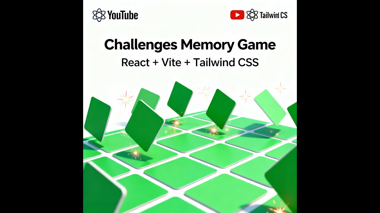Challenges Memory Game | React + Vite + Tailwind CSS | Google Interview ...