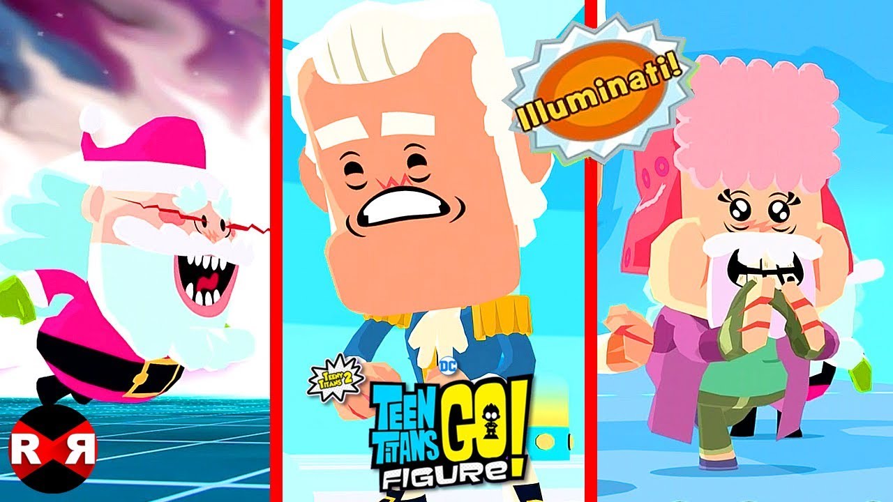 ILLUMINATI TEAM IN MARTIAN TOURNAMENT - TEEN TITANS GO! FIGURE (Teeny Titans 2)