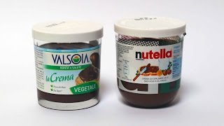 Nutella Vs Valsoia quale crema migliore per i vostri figli? - YouTube
