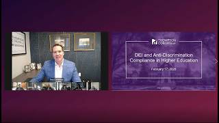 Navigating DEI and Anti-Discrimination Compliance in Higher Education