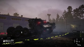 Snowrunner- Twinsteer container glitch and flying 420.