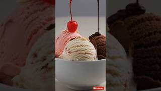 🍨😲3 Flavours Ice Cream Magic –Ek Bowl Mein Triple Taste Blast! #Shorts #trendingshorts #viralshorts