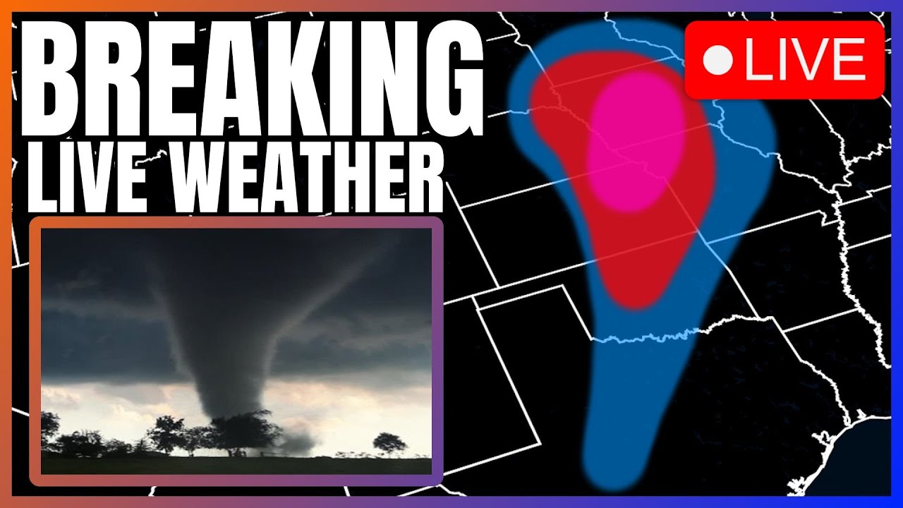 🔴BREAKING - Tornadoes, HUGE Hail 3+" & Widespread Wind Damage 70+ Mph ...