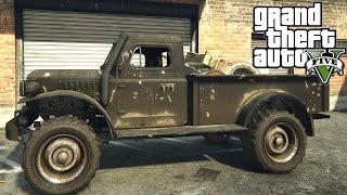 GTA V Next Gen PS4 - Bravado Duneloader Pickup Truck Test Drive