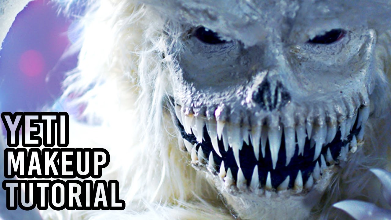 ABOMINABLE SNOWMAN / YETI - FX Makeup Tutorial - YouTube