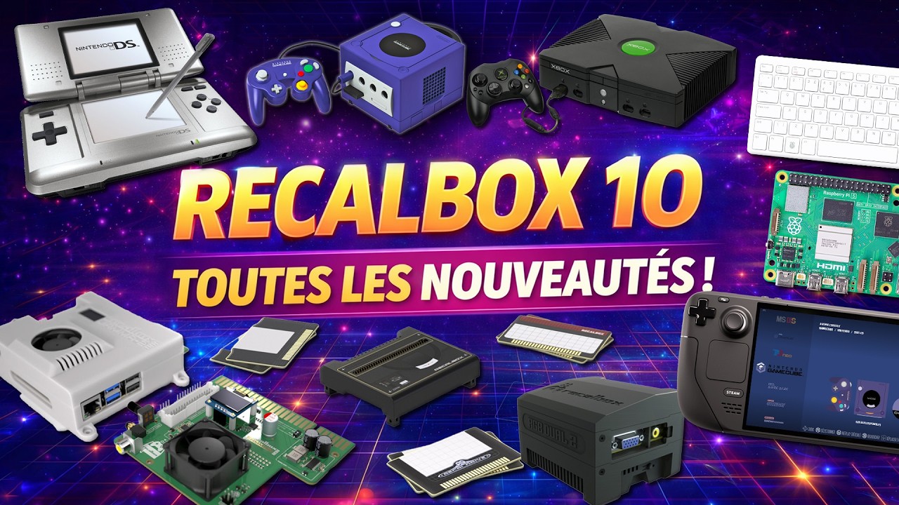 🕹️ RECALBOX 10 : TOUTES LES NOUVEAUTÉS RÉSUMÉES EN MOINS DE 15MIN ! 🔥