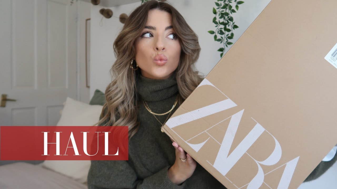 WINTER ZARA TRY ON HAUL // VLOGMAS 2020// Charlotte Olivia