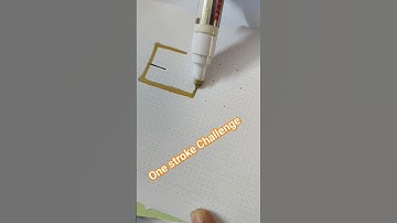 One stroke challenge,#onelineart,#onelinedrawing,#connectthedots,#shorts