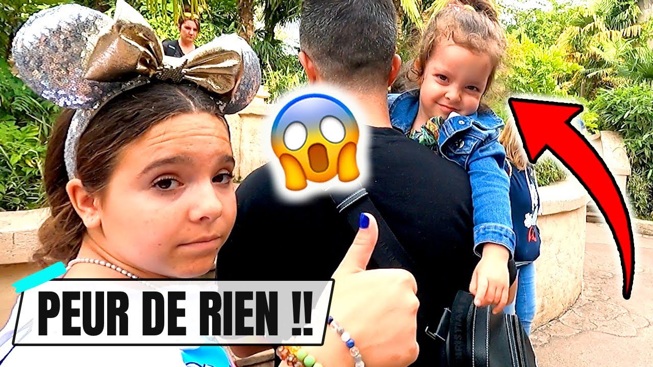 ELLE N’A PEUR DE RIEN 😱! Disneyland Paris ep.3
