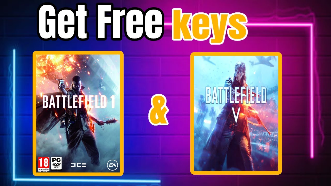 How To Get Battlefield V & 1 For FREE (Free keys)
