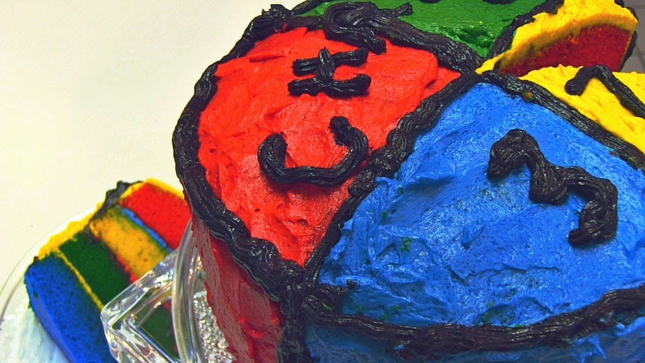 Betty's Rainbow Birthday Cake Frosting