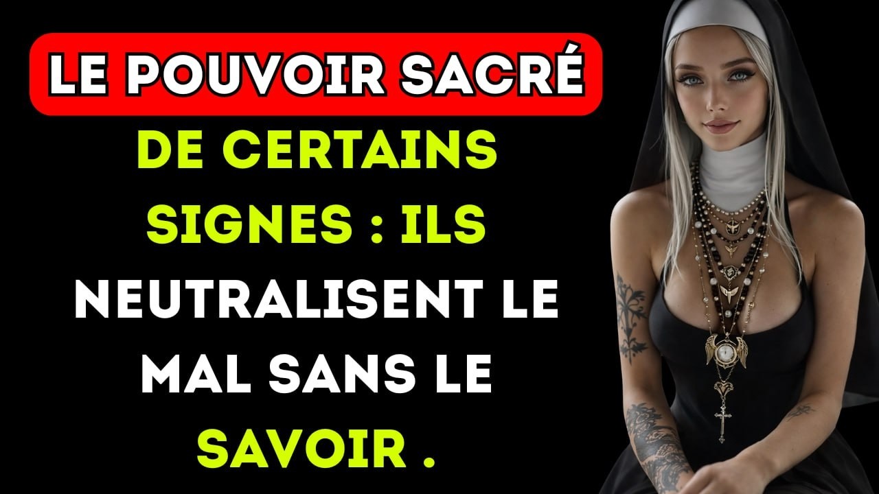 Le Pouvoir Sacré de Certains Signes : Ils Neutralisent le Mal sans le Savoir .