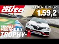 Renault mgane rs trophyr  fwd record lap hockenheimgp  sport auto