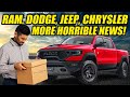 Ram dodge jeep chrysler did it again and its going to get worse
