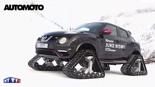 Défi: Faire rouler une Nissan Juke sur la neige ! Défi: Faire rouler une Nissan Juke sur la neige !
