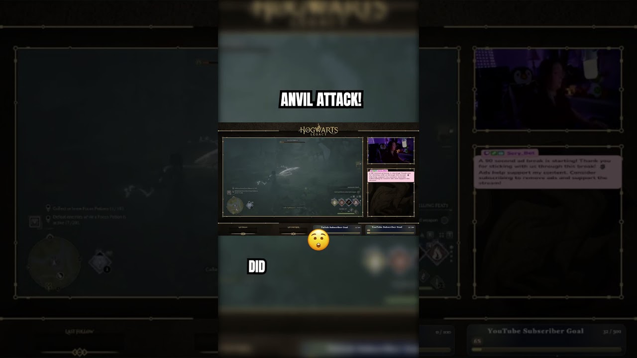 Did I just throw an anvil?