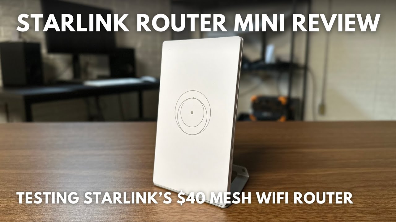 Starlink Router Mini Review | Speed & Range Test, Mesh WiFi