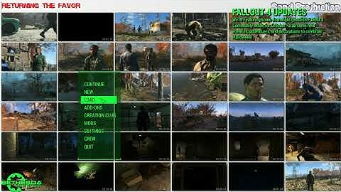 My MainMenu Loop replacer for Fallout 4