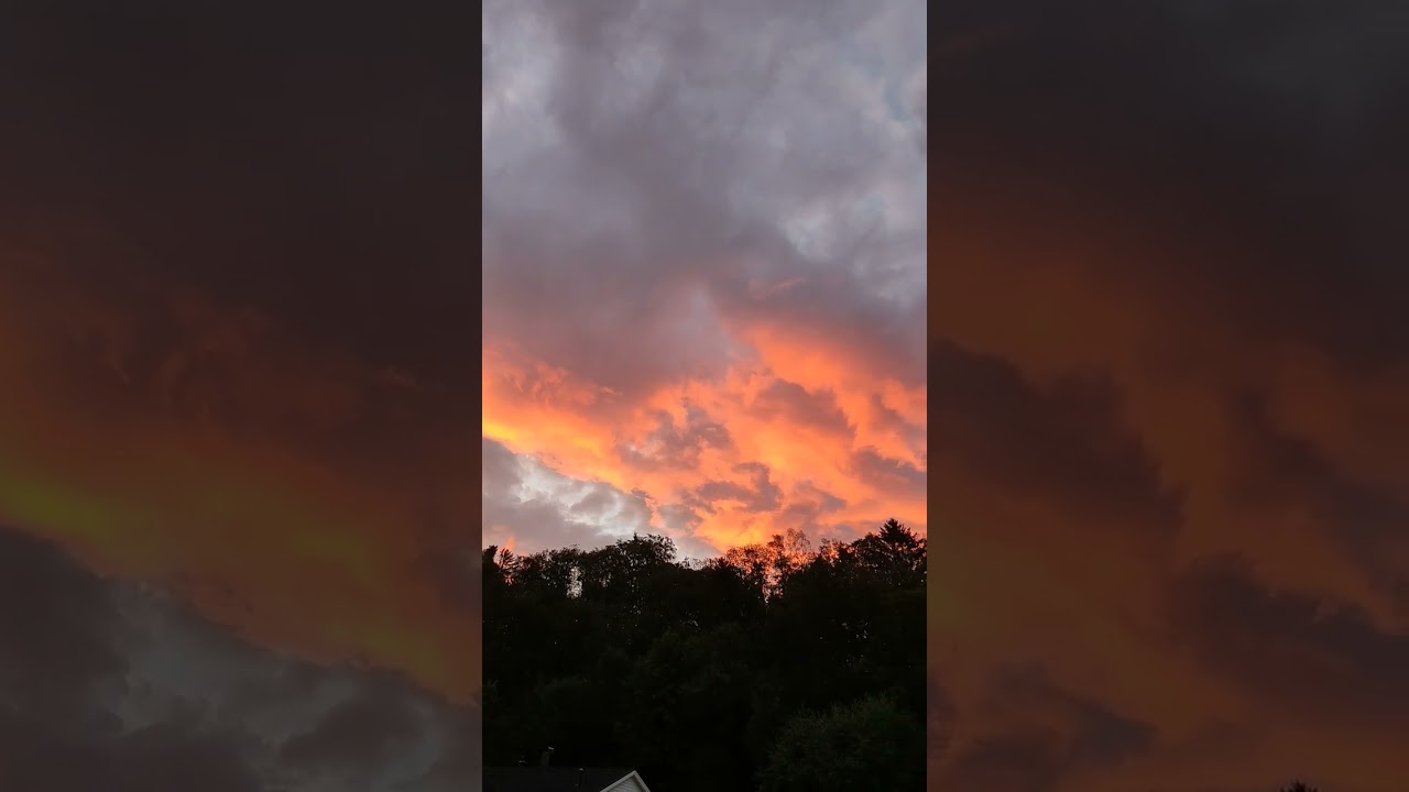 Magical sunrise in Norway