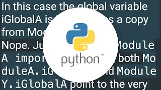 Problems in Python with difference between import module and from module import