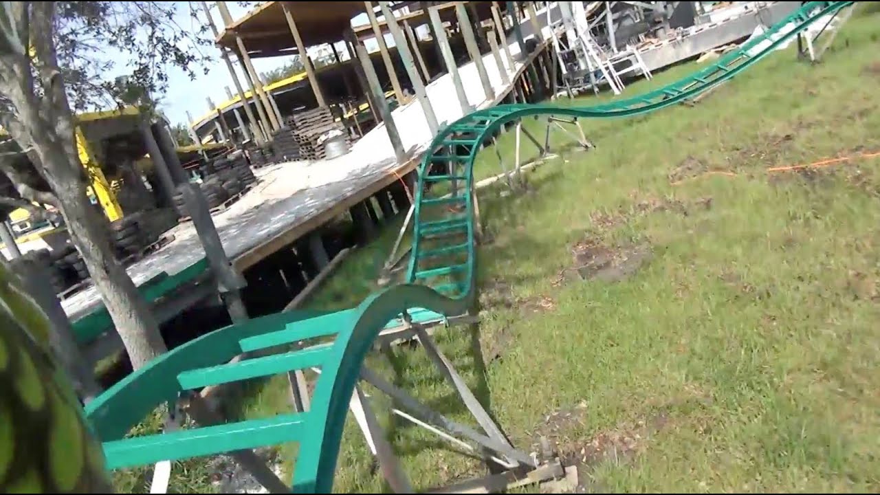 Sea Serpent POV XTREME Roller Coaster OMG CRAZY!!! Fun Spot America