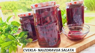 MAKE BEETS IN A NATURAL WAY WITHOUT ARTIFICIAL ADDITIVES - THE HEALTHIEST SALAD